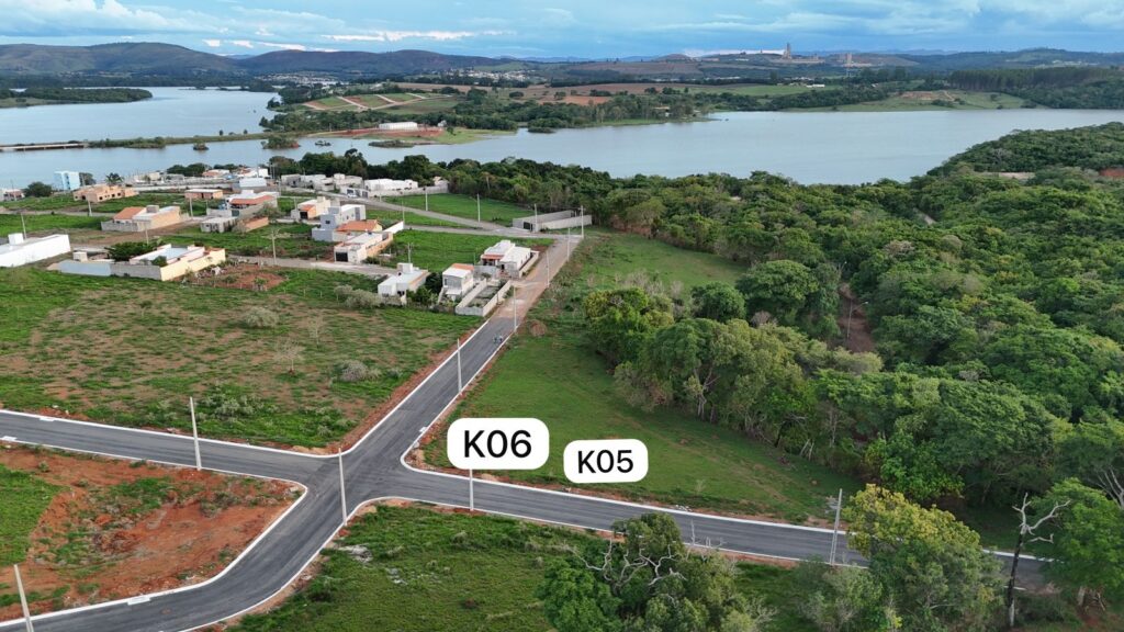 Lote K06 no Bairro Vista do Rio Grande, Macaia, MG