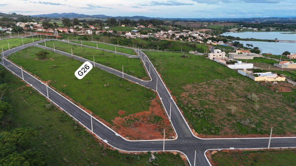 Lote G26 no Bairro Vista do Rio Grande, Macaia, MG